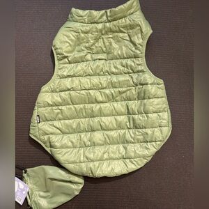 NWT BARK Puffy Pupper Vest Green XL/XXL